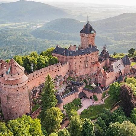 Au Pied Du Chateau Orschwiller Dış mekan fotoğraf