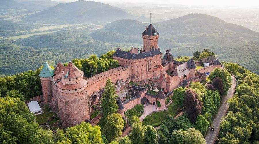 Au Pied Du Chateau Orschwiller Dış mekan fotoğraf